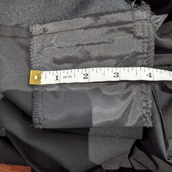 NWOT Banana Republic black wool suit pencil skirt, black, - size 6 petite - Picture 10 of 14